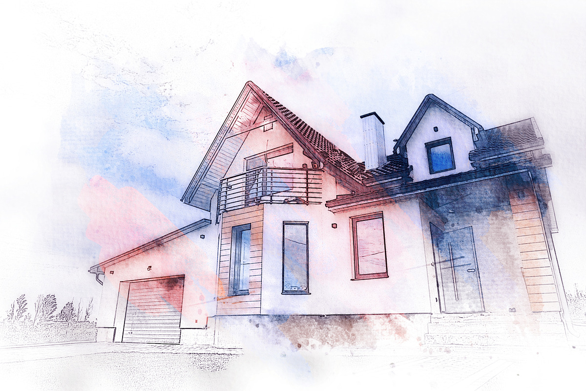 Urban Watercolor Photoshop Effect, a Brushes & More by INTENTFX (Photo 26 of 26)