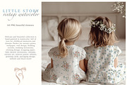 Vintage Nursery BUNDLE - Watercolor, an Animal Illustration by Ooh Lily (Thumbnail 10 of 10)