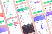 Budget Planner Mobile UI Kit, an UI Kit Template by Dorin007 (Thumbnail 8 of 8)