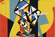Bauhaus Paintings, a Decorative Illustration by Nomad Visuals (Thumbnail 3 of 21)
