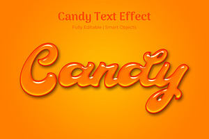 Candy Psd Text Style Effect