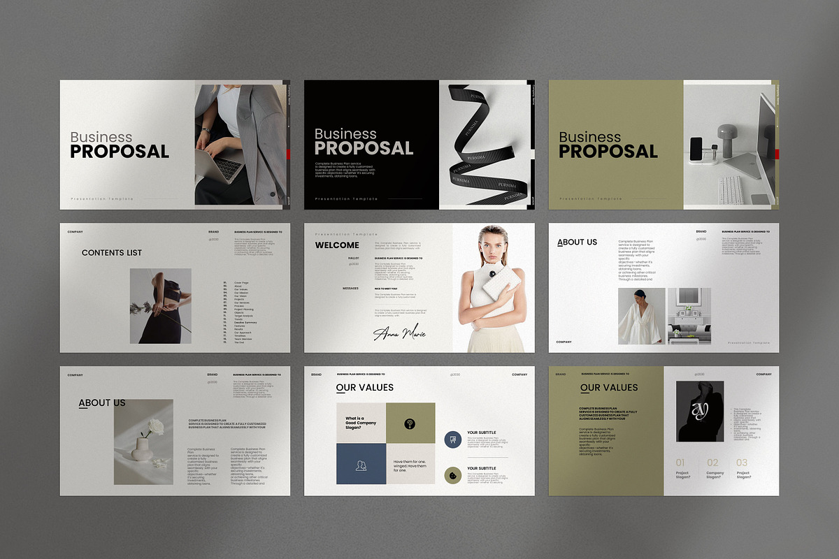Business Proposal Presentation, a Presentation Template by Studio Industry (Photo 6 of 12)