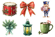 Watercolor Christmas Design Sublimat, an Illustration by Daily.Designs (Thumbnail 2 of 5)