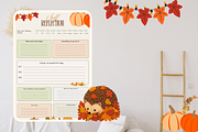 Fall habit tracker and planner, a Stationery Template by digital.incubator.yum (Thumbnail 2 of 3)
