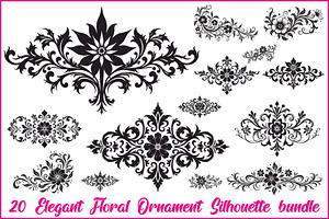 Classic Floral Border Collection, an Illustration by Artivon