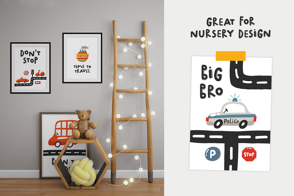 Kids transport collection, a Graphic by Murvin (Photo 8 of 15)