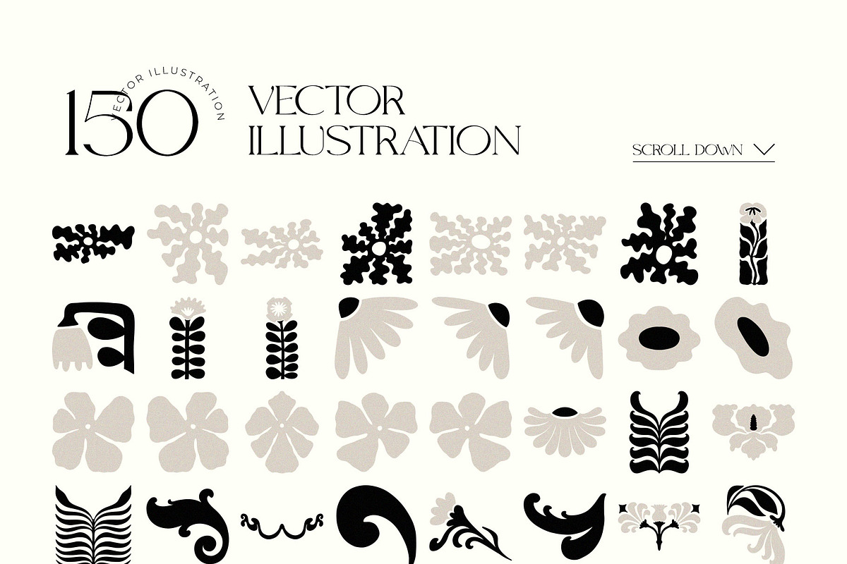 Dark Flowers. 2 | Wall Art Creator, an Object Graphic by Leleka.Store (Photo 11 of 18)