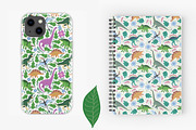 Age of Dinosaurs 2 Patterns, a Pattern Graphic by Michiru13 (Thumbnail 17 of 26)
