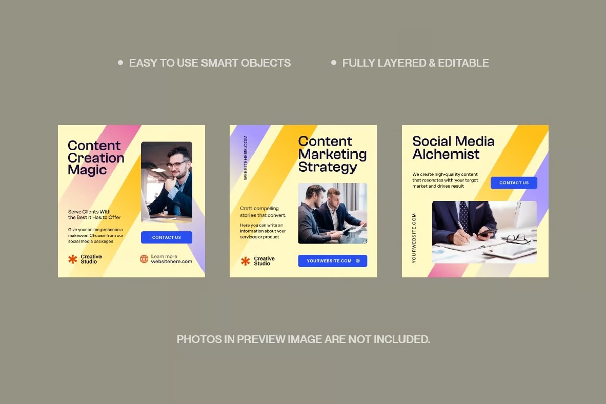 Digital Marketing Social Media, a Social Media Template by FDR Studio (Photo 2 of 3)