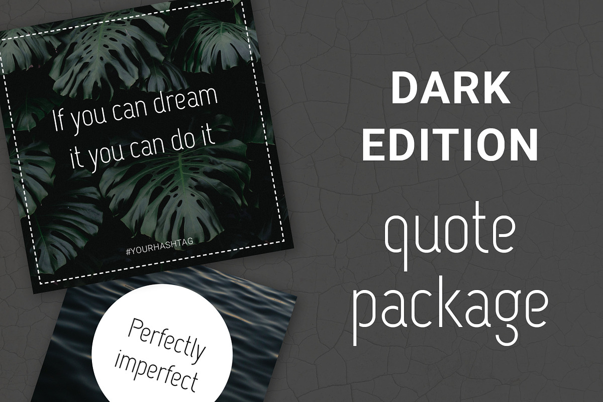 Social Media Quotes - Dark Edition, a Social Media Template by Annemiek van Luinen (Photo 6 of 6)