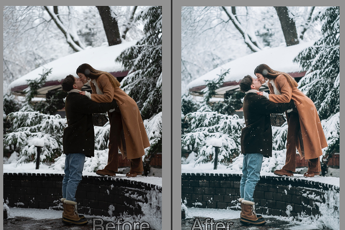 TOP10 Winter Film Lightroom Presets, an Action Add-On by Tekso (Photo 12 of 15)