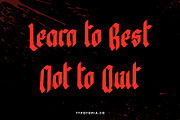 Bewear Creepy Font, a Sans Serif Font by edukka (Thumbnail 6 of 6)