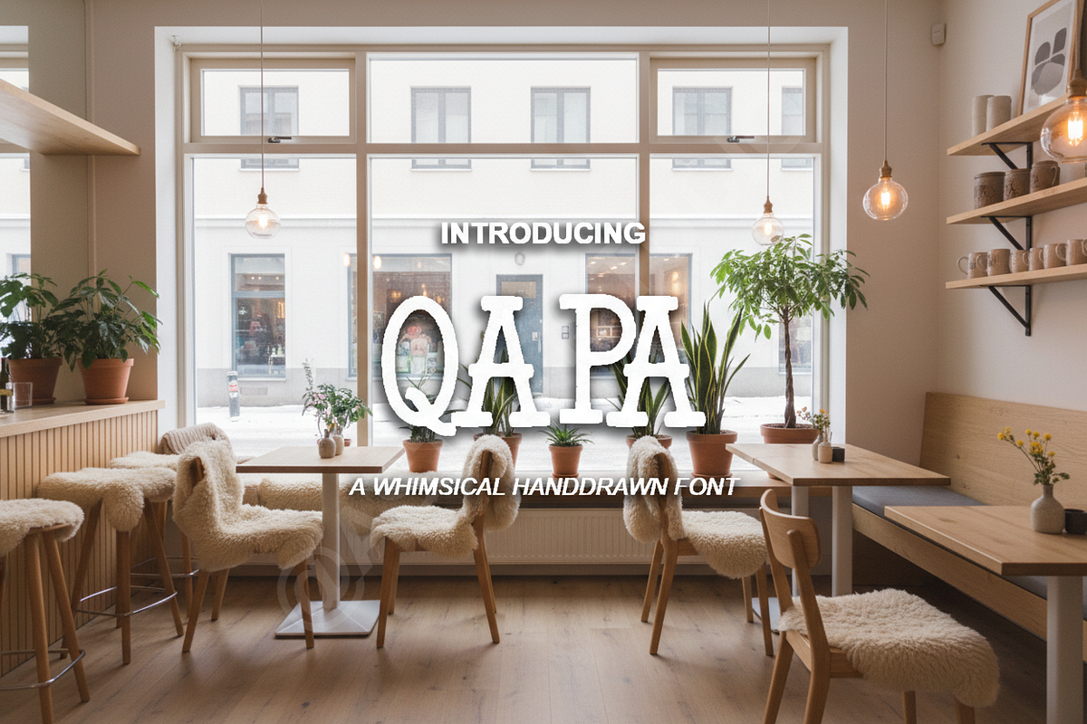 Qapa - Luxury Minimalist Serif Type, a Serif Font by Astuti Studio (Photo 1 of 16)