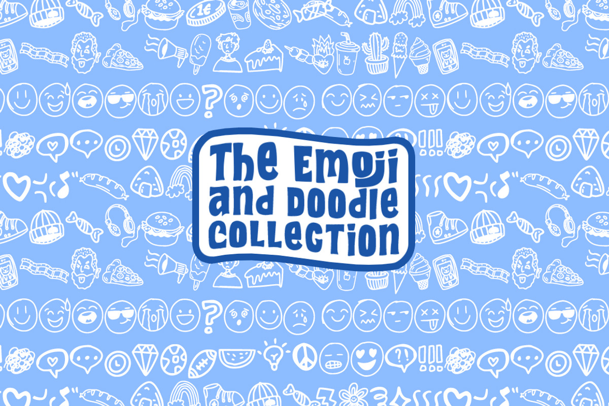 Great Emoji – Fun Handwritten Font, a Handwritten Font by Struggle Studio (Photo 8 of 9)