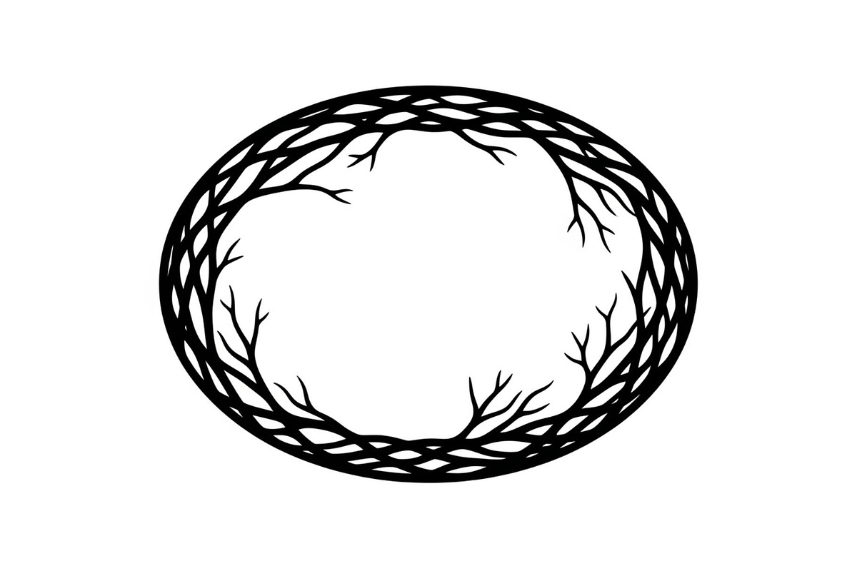 Hand Drawn Oval Scribble Frames, an Illustration by Gfx_Store (Photo 39 of 51)