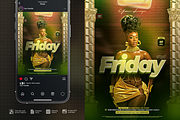Luxury Girl Friday Night Party flyer, a Flyer Template by SethDesign Studio (Thumbnail 2 of 4)