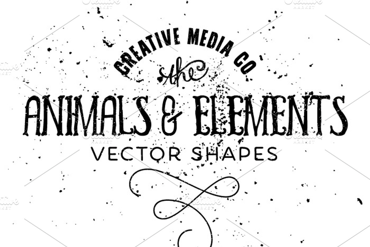 Exclusive Animals & Elements + Extra, an Animal Illustration by Creative Media Co (Photo 5 of 5)