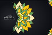 Vibrant Fine-Art Islamic Design, a Background Graphic by hkmonir (Thumbnail 1 of 3)