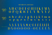 Devroon Royale, a Serif Font by zaaintype (Thumbnail 7 of 11)