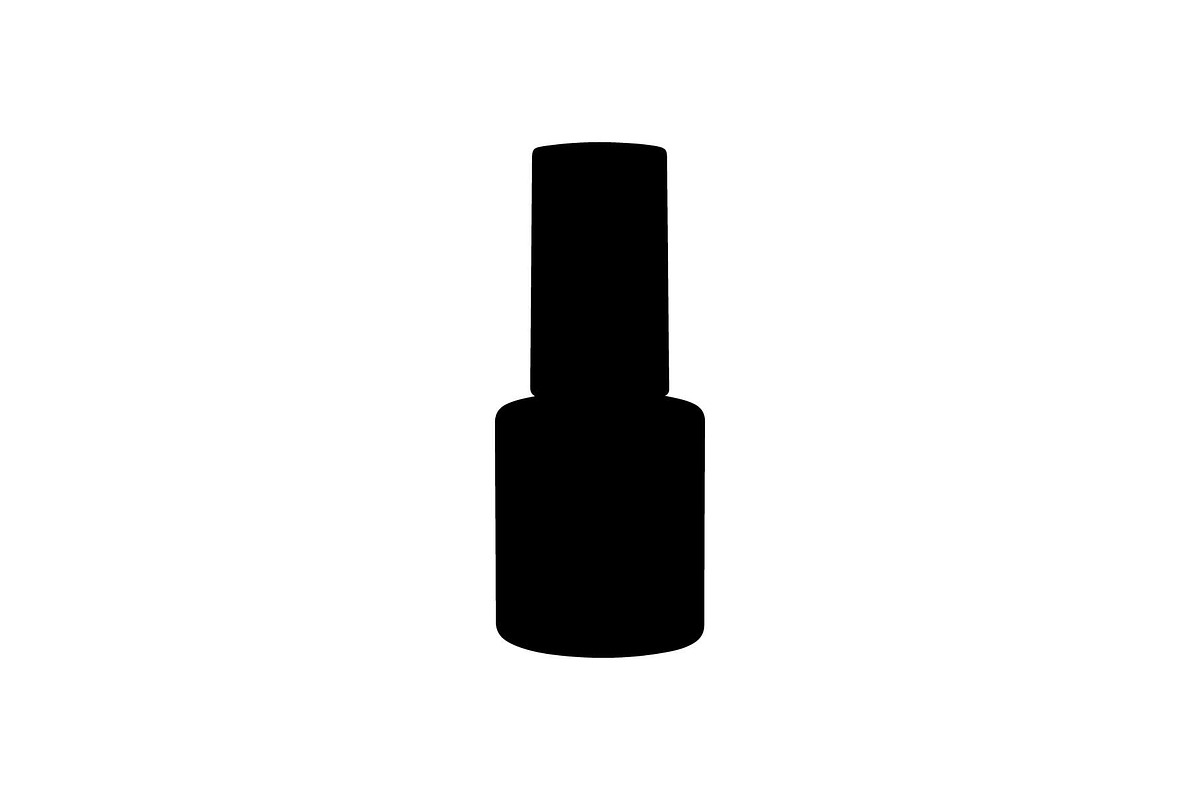 Nail Polish Bottle Silhouettes, an Object Graphic by yasushie (Photo 8 of 14)
