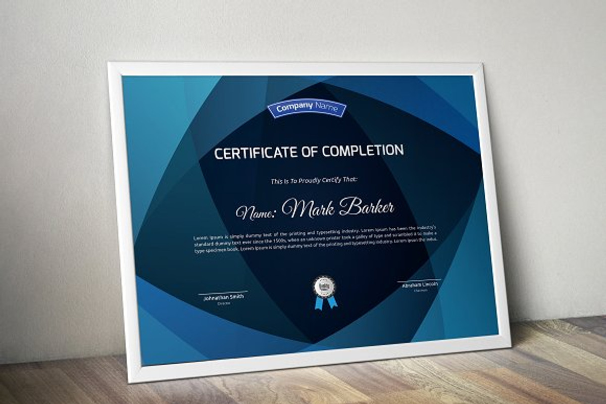 Ultimate Certificate Bundle, a Stationery Template by Curve Design (Photo 6 of 83)
