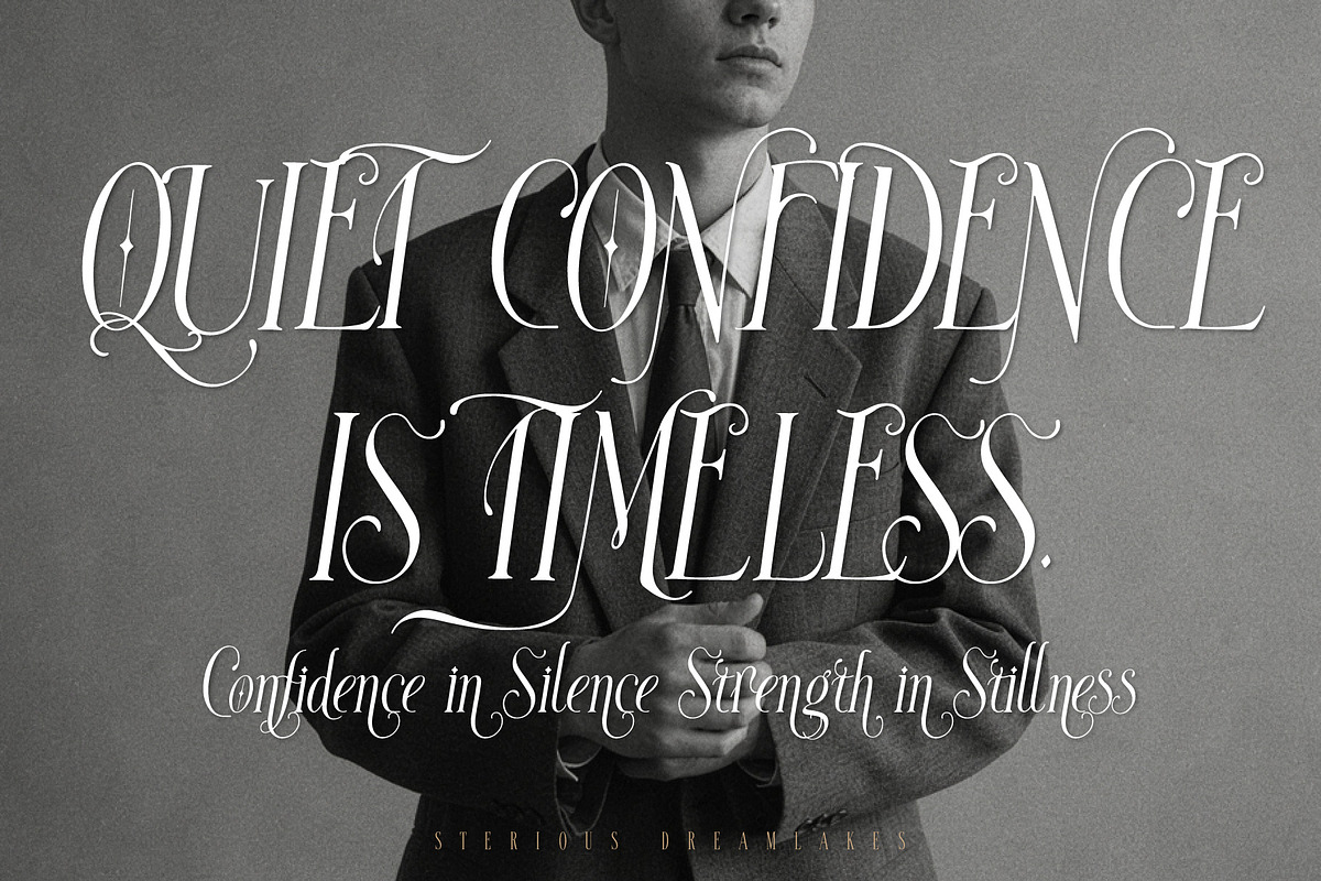 Sterious Dream - Timeless font Trio, a Handwritten Font by HypeWorksCo (Photo 16 of 42)