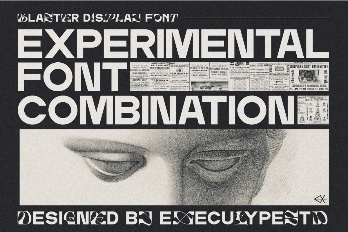 Krone - Mixed Font, a Serif Font by executypeStudio (Photo 2 of 11)
