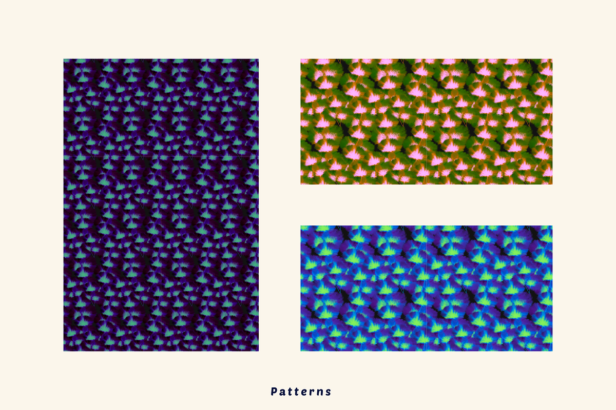 Moody Bloom, a Pattern Graphic by AnnaEshka (Photo 2 of 2)