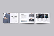 Magazine Landscape Mockup, a Magazine Template by graphicstory (Thumbnail 2 of 5)