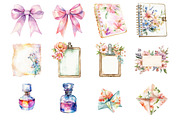 Pretty Stationery Clipart, an Illustration by Design Market (Thumbnail 3 of 3)