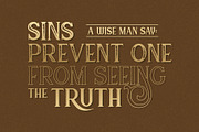 Canting, a Font by Omotu Studio (Thumbnail 9 of 13)
