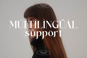 Mathilga Ligature Serif Typeface