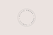 Olivia Premade Logo, a Branding & Logo Template by studiolmh (Thumbnail 4 of 6)