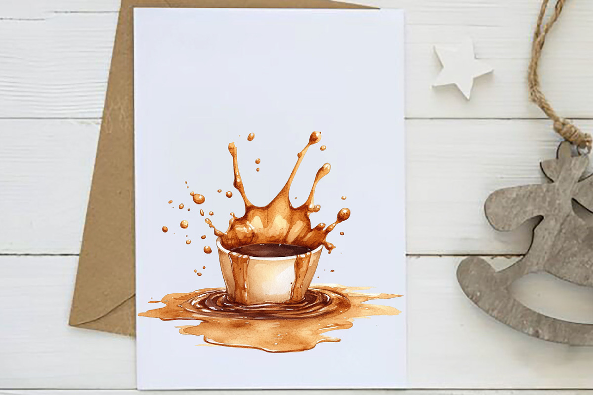 Coffee Stains Clipart, an Illustration by Designworld (Photo 6 of 9)