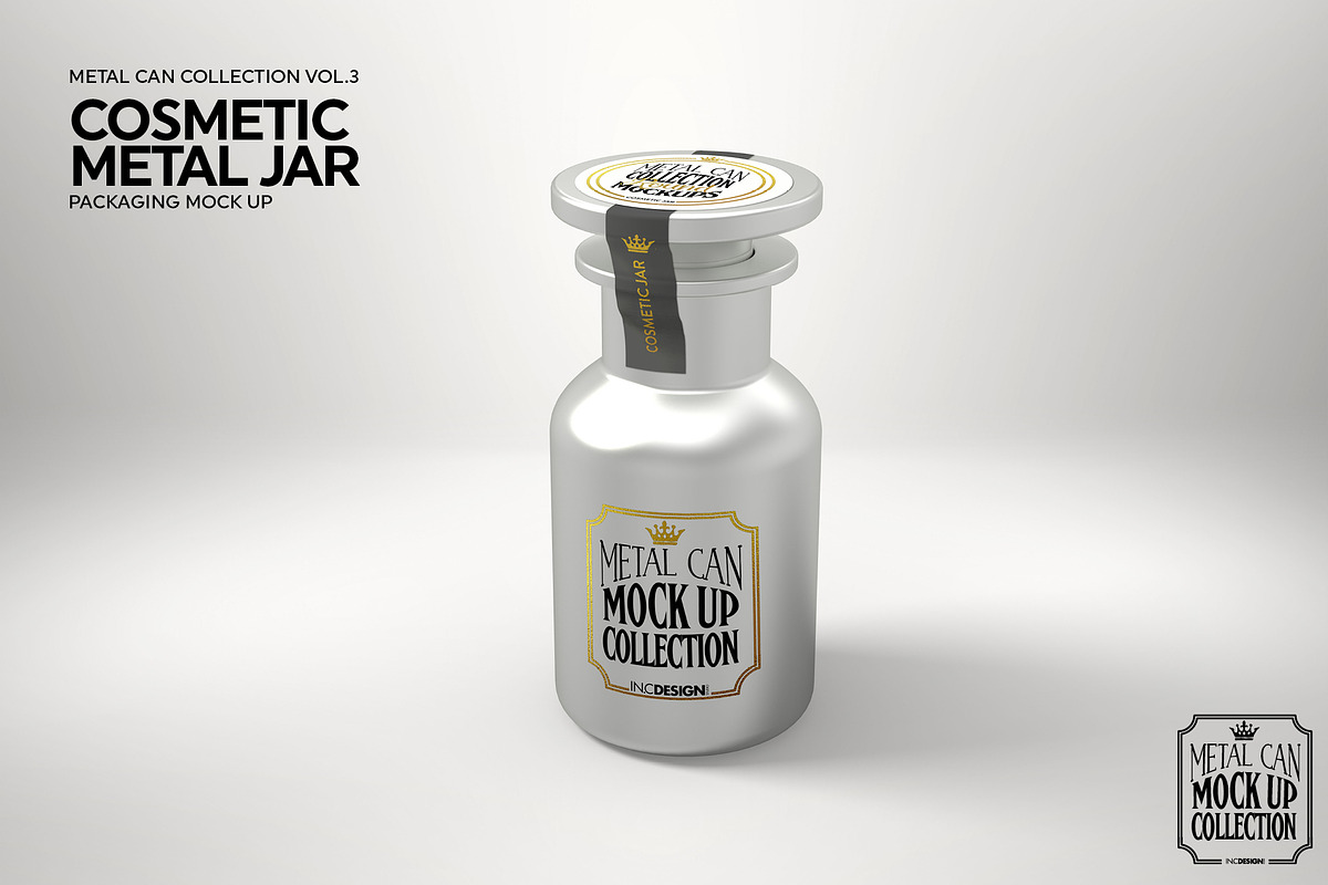 Vol3. Metal Can Mockup Collection, a Pens & Pencil Mockup by INCDesign (Photo 4 of 23)