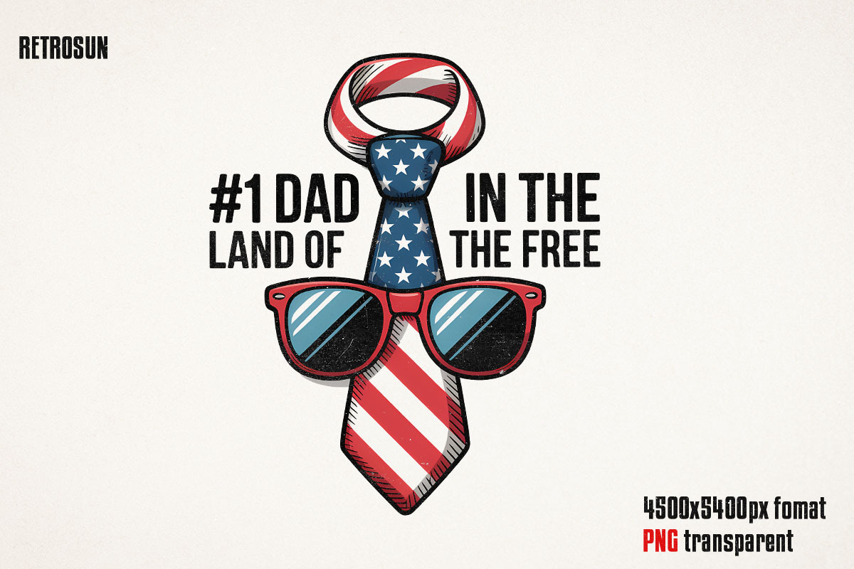 4th of July Father’s Day PNG Bundle, an Object Graphic by GlitterCraft (Photo 8 of 61)