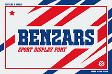 Benzars - Sport Display Font