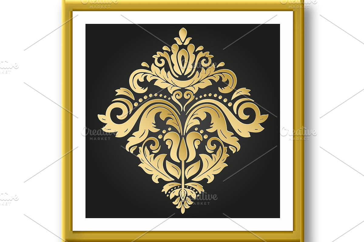 Oriental Vector Pattern With 3D, a Pattern Graphic by FineArtStudio (Photo 3 of 3)