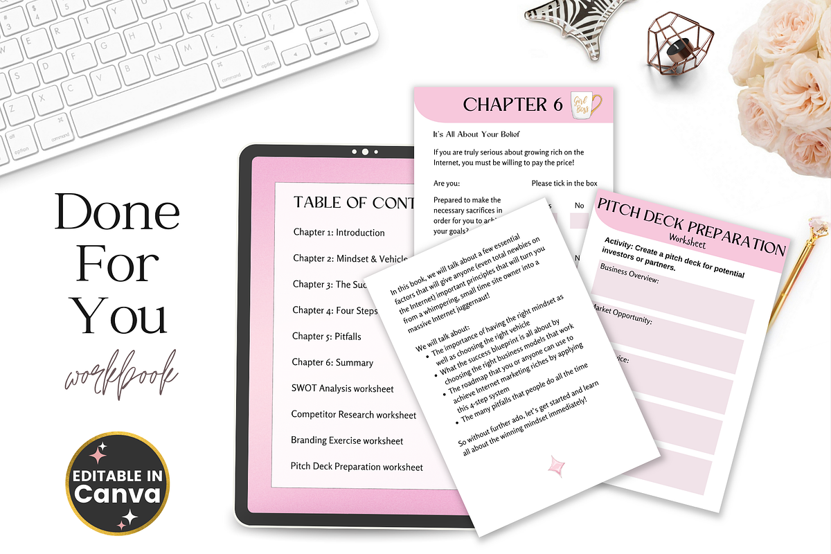 The Digital Entrepreneur's Playbook, a Templates & Theme by bellaROSEworkshop (Photo 2 of 10)