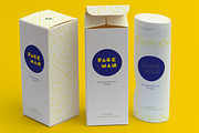 Tall Gift Box Mockup 01, a Packaging Mockup by Ktyellow (Thumbnail 3 of 3)