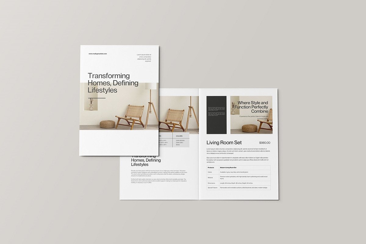 Brochure Mockups, a Brochure Template by Graphic_world89 (Photo 4 of 7)