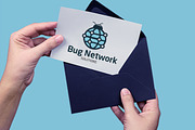 Bug Network Solution Logo, a Branding & Logo Template by legendshop (Thumbnail 1 of 2)