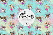 Fairy Castle Dragon Unicorn Patterns, a Pattern Graphic by KaramfilaS (Thumbnail 11 of 15)