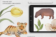 Watercolor brushes for Procreate, a Brush Add-On by Spark Studio Brushes (Thumbnail 9 of 11)