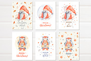 Hygge Christmas Watercolor Set, an Illustration by Lumitar (Thumbnail 4 of 9)