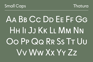 Thatura Geometric Sans Font