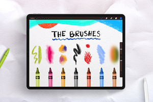 The Crayon Box For Procreate