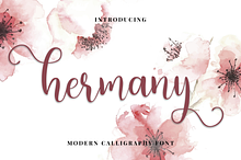 HERMANY//SCRIPT FONT
