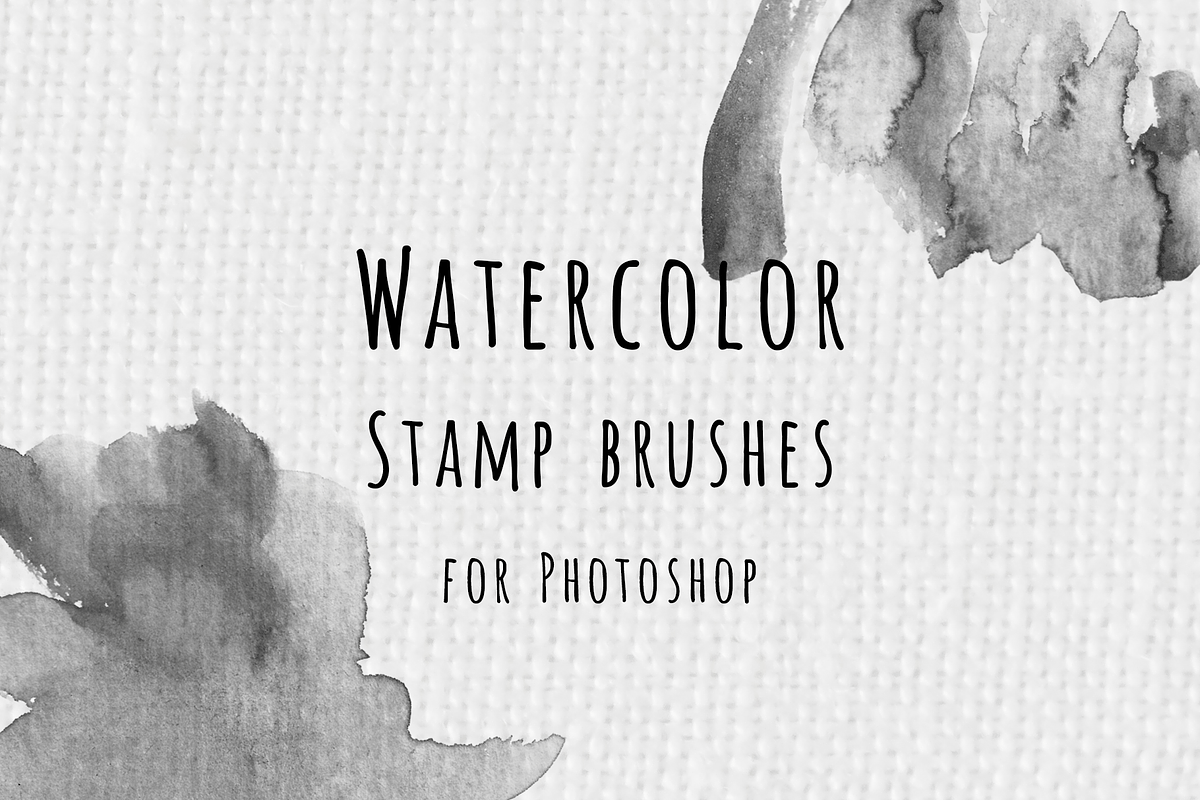128 PS Watercolor Stamp Brushes, a Brush Add-On by Art Sproot (Photo 1 of 6)