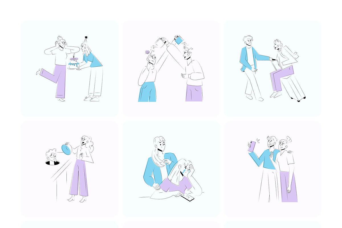 Social and Community Bundle, a Person Illustration by Brickclay (Photo 11 of 14)